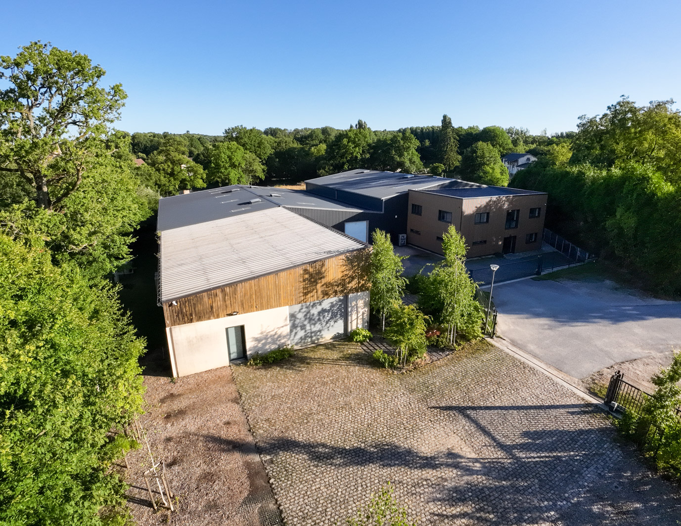 Biocreation Cosmetic's industrial site, in the heart of Le Perche